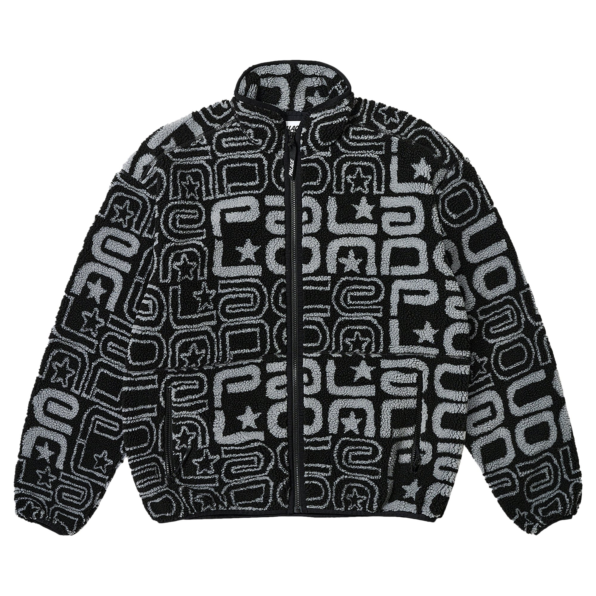 Buy Palace Joyrex Fleece Jacket 'Black' - P25JK072 | GOAT