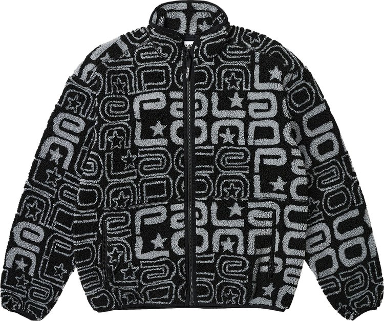 Palace Joyrex Fleece Jacket 'Black'