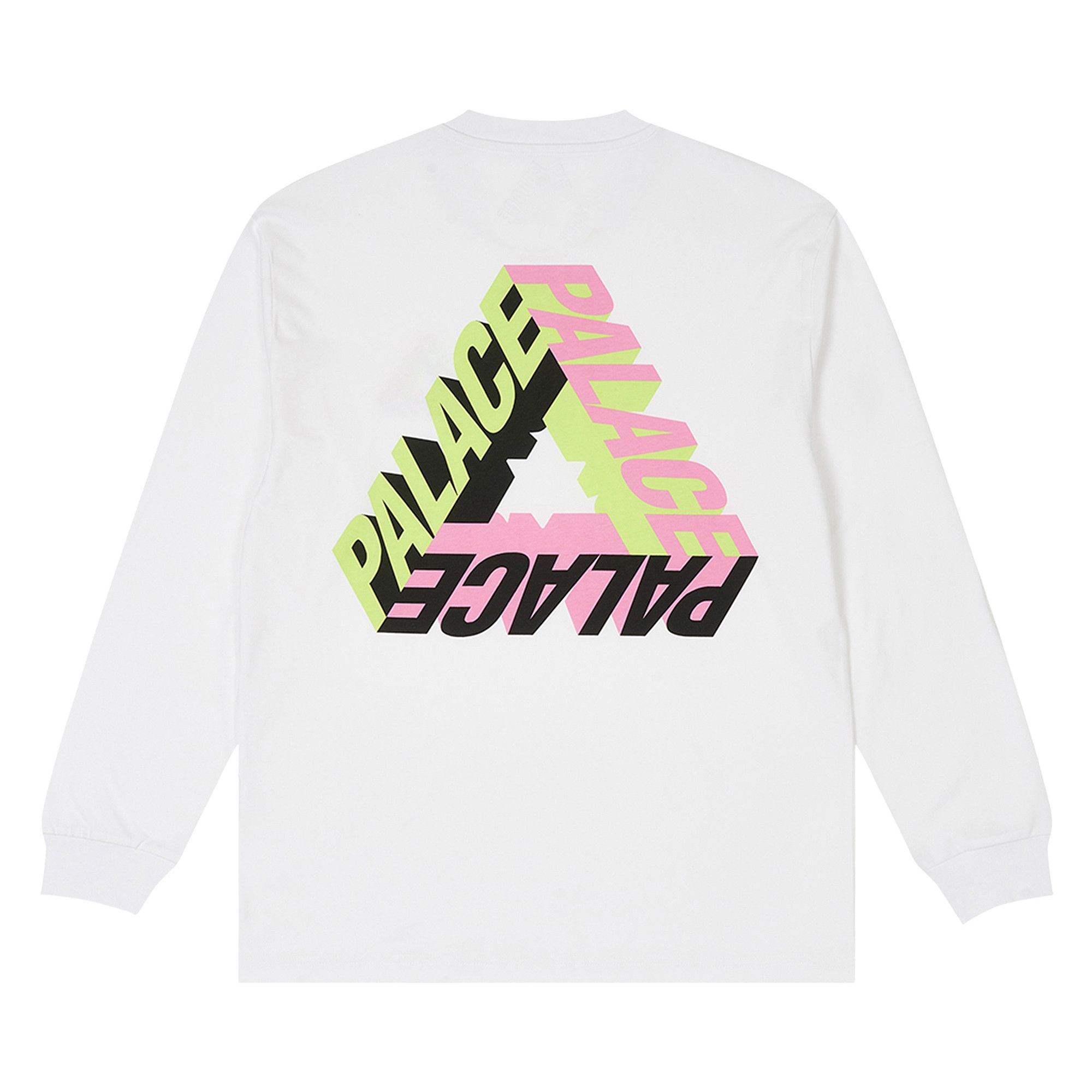 Size l Palace P 3D Longsleeve White