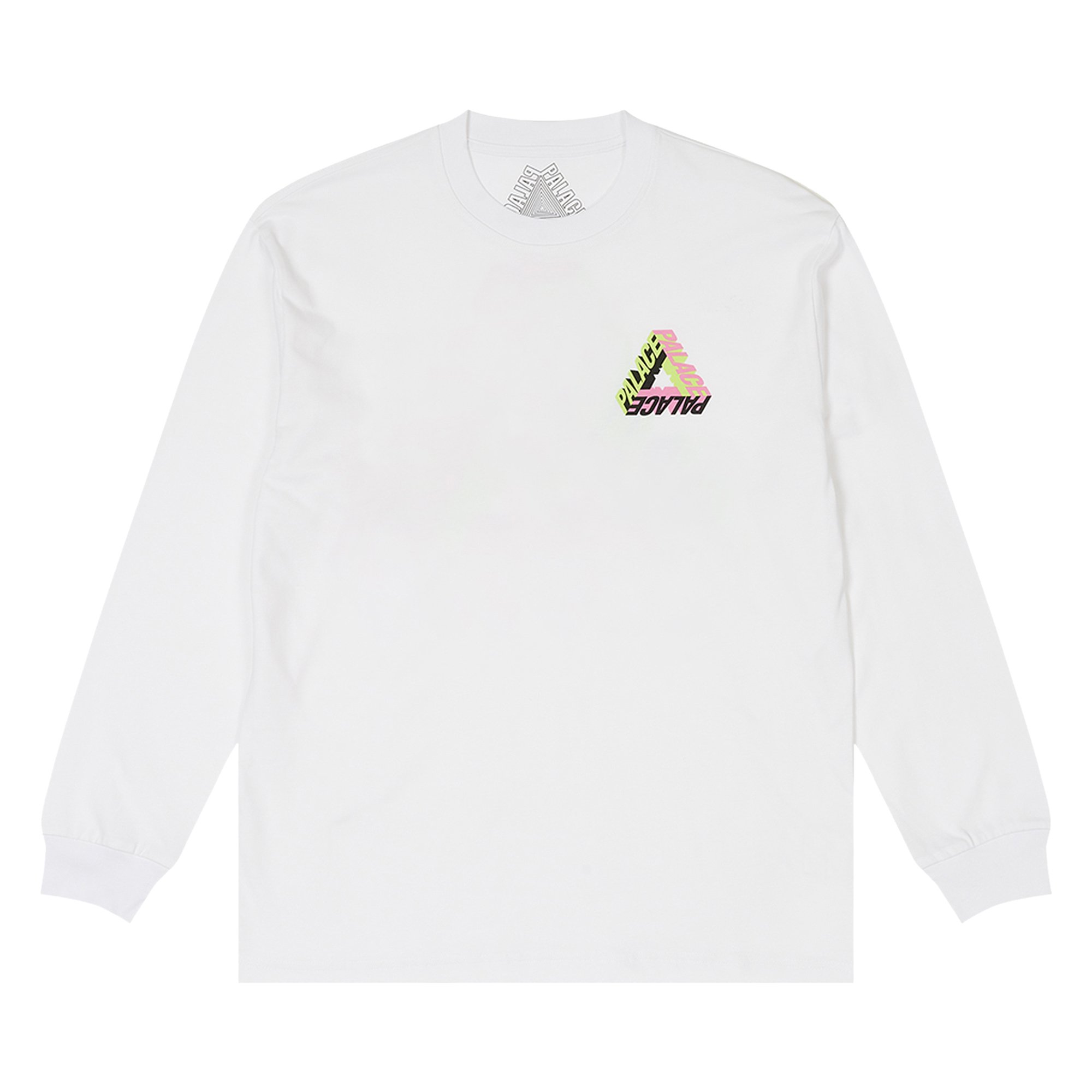 Palace P-3D Longsleeve 'White'