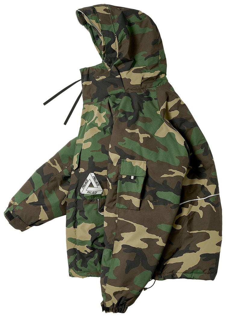 Palace P Tech Hooded Jacket Camo