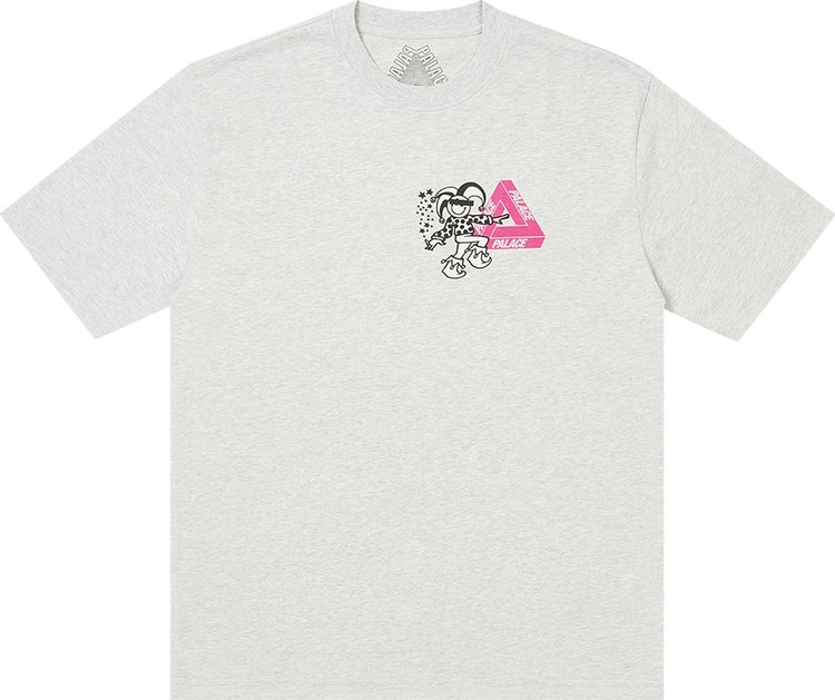 Buy Palace Derek Garage T-Shirt 'Grey Marl' - P25TS241 | GOAT