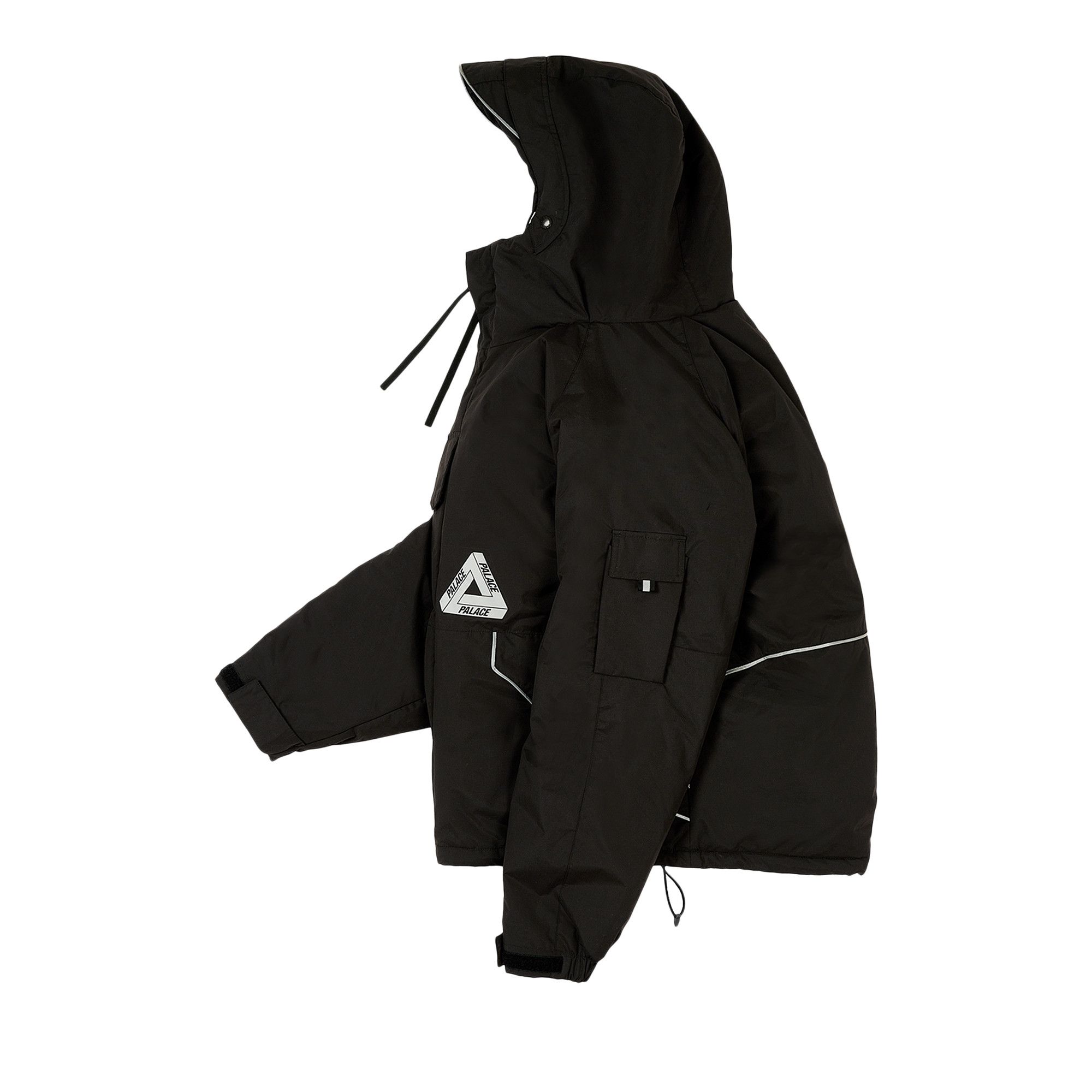 Buy Palace P-Tech Hooded Jacket 'Black' - P25JK063 | GOAT