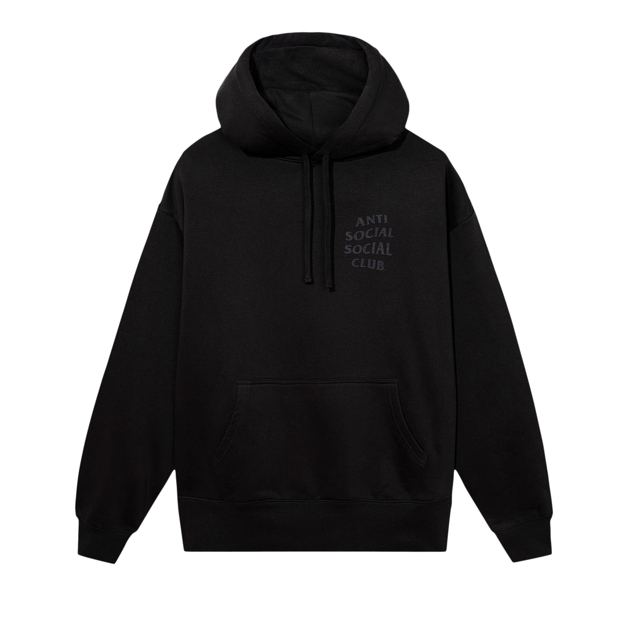 Anti Social Social Club Kkotch Tonal Premium Hoodie Coal