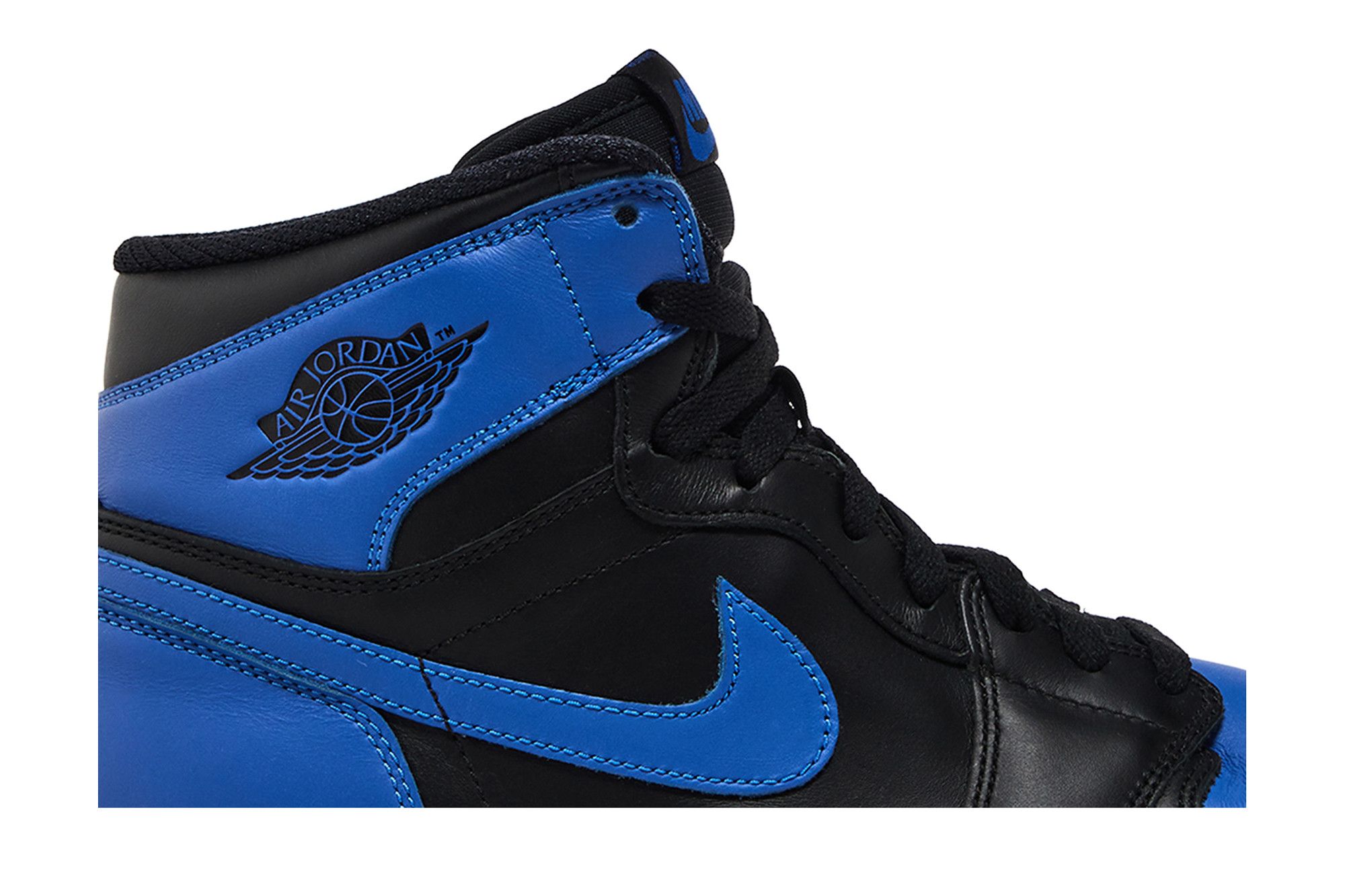 Black royal blue jordan 1 discount