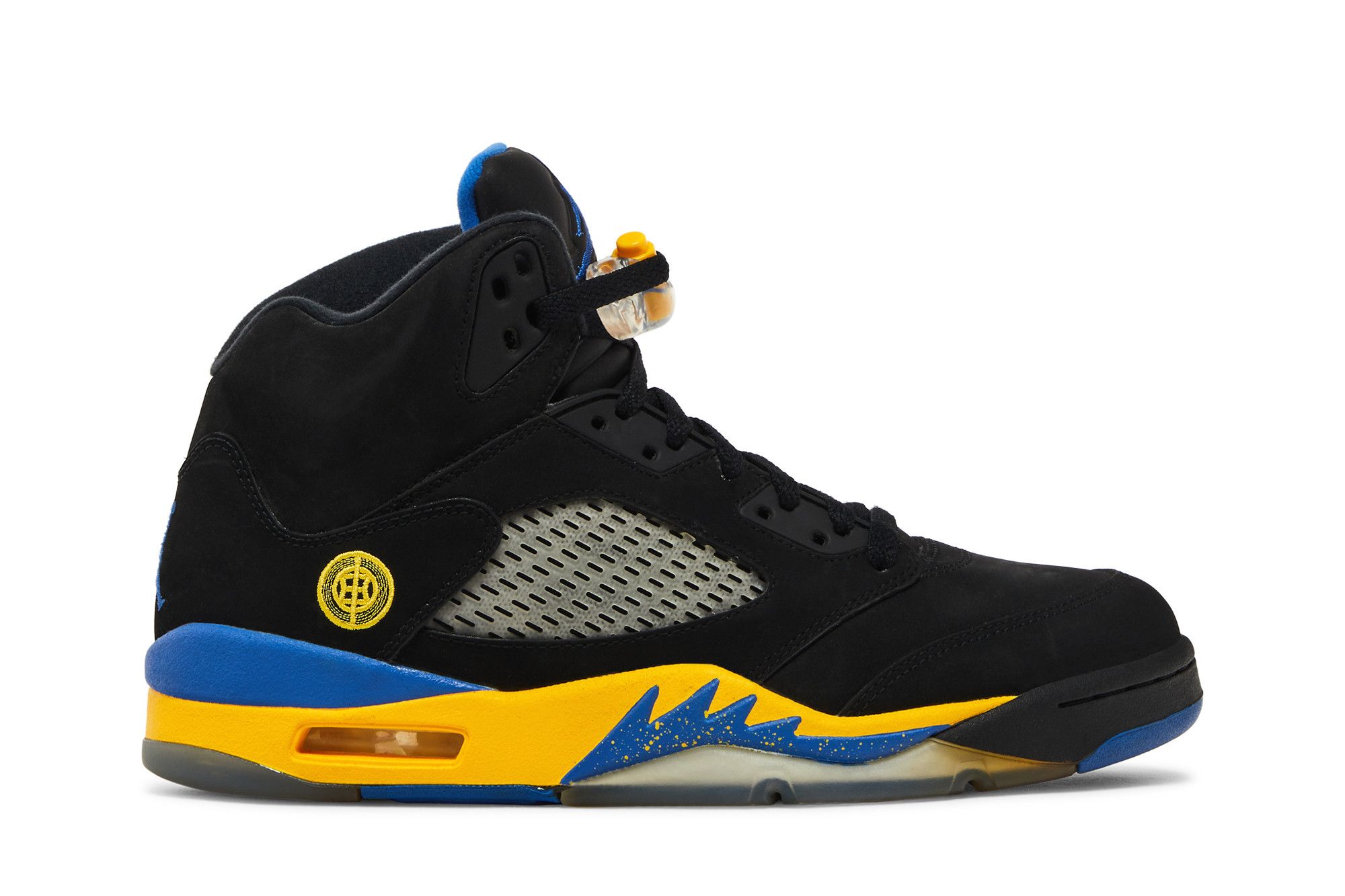 Jordan retro 5 blue and yellow 219 online