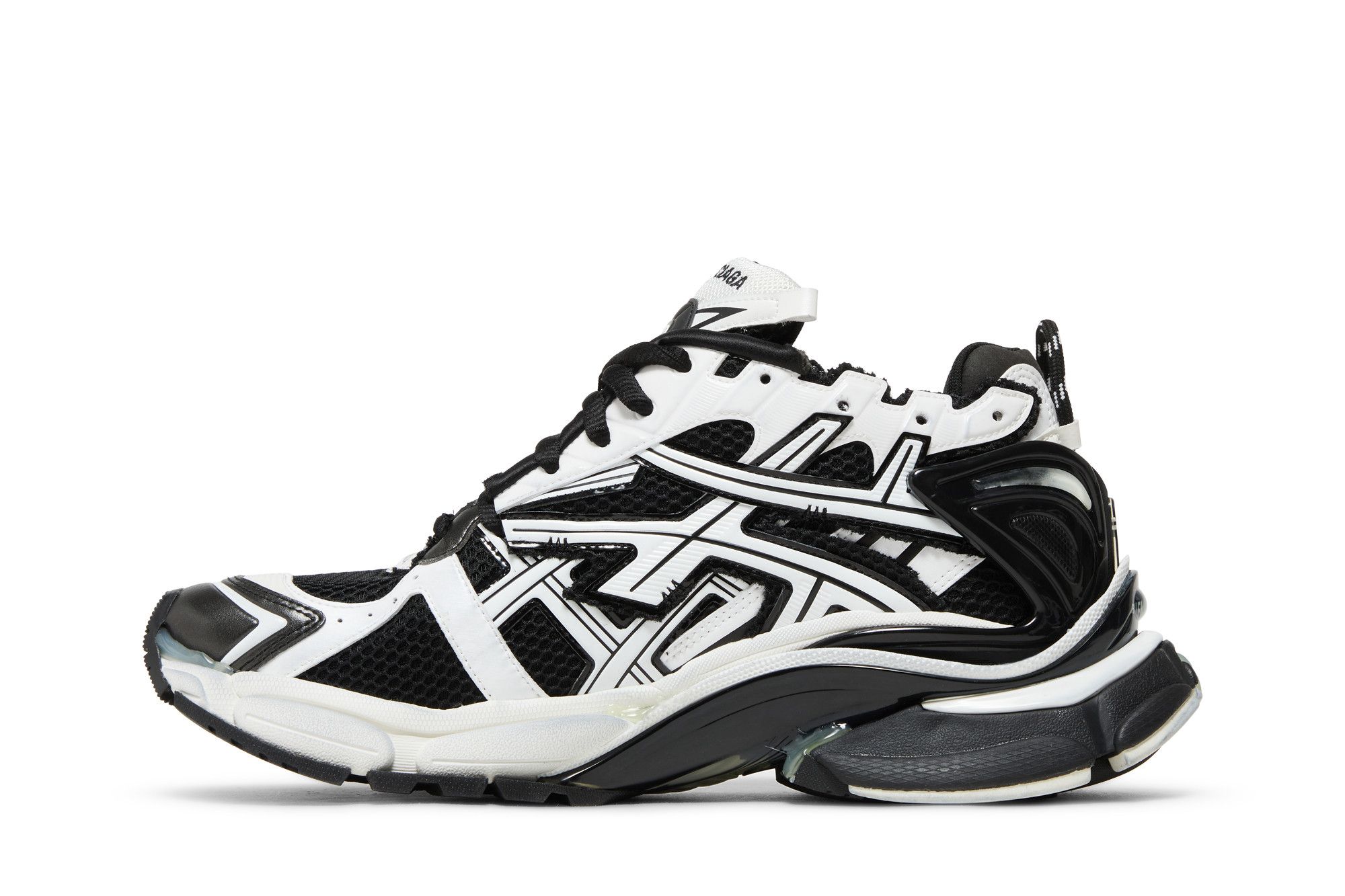 Buy Balenciaga Runner Sneaker 'Black White' - 677403 W3RB2