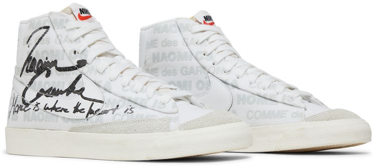 Naomi Osaka x Comme des Garcons x Nike Blazer Mid 77 Home Is Where The Heart Is