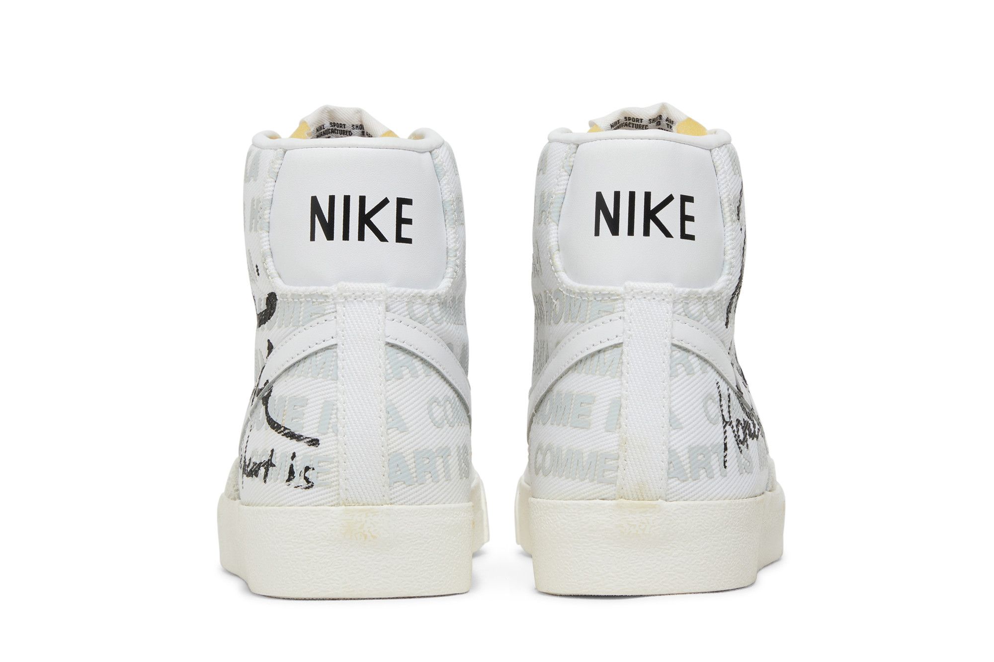 Size 10.0 Naomi Osaka x Comme des Garçons x Blazer Mid '77 'Home Is Where  The Heart Is'