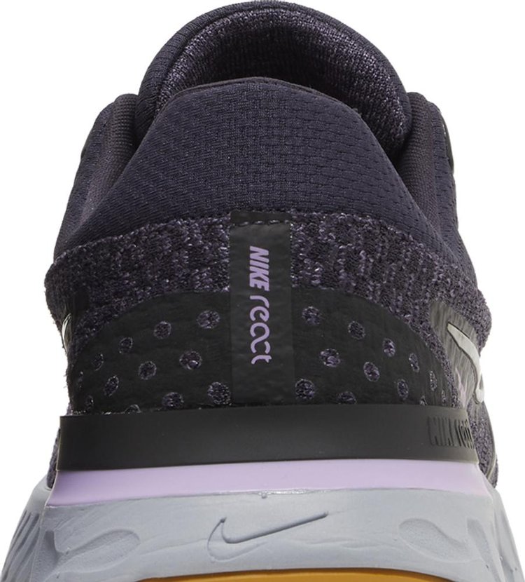 React Infinity Run Flyknit 3 Cave Purple Cool Grey