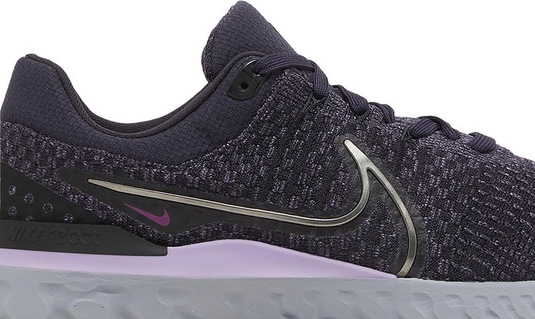 React Infinity Run Flyknit 3 Cave Purple Cool Grey