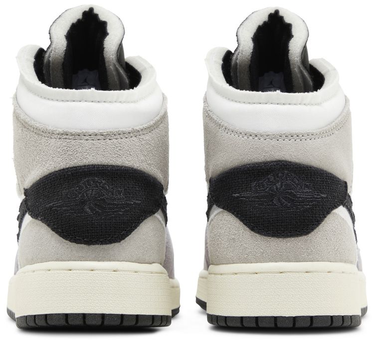 Air Jordan 1 Mid SE Craft GS Inside Out   Cement Grey
