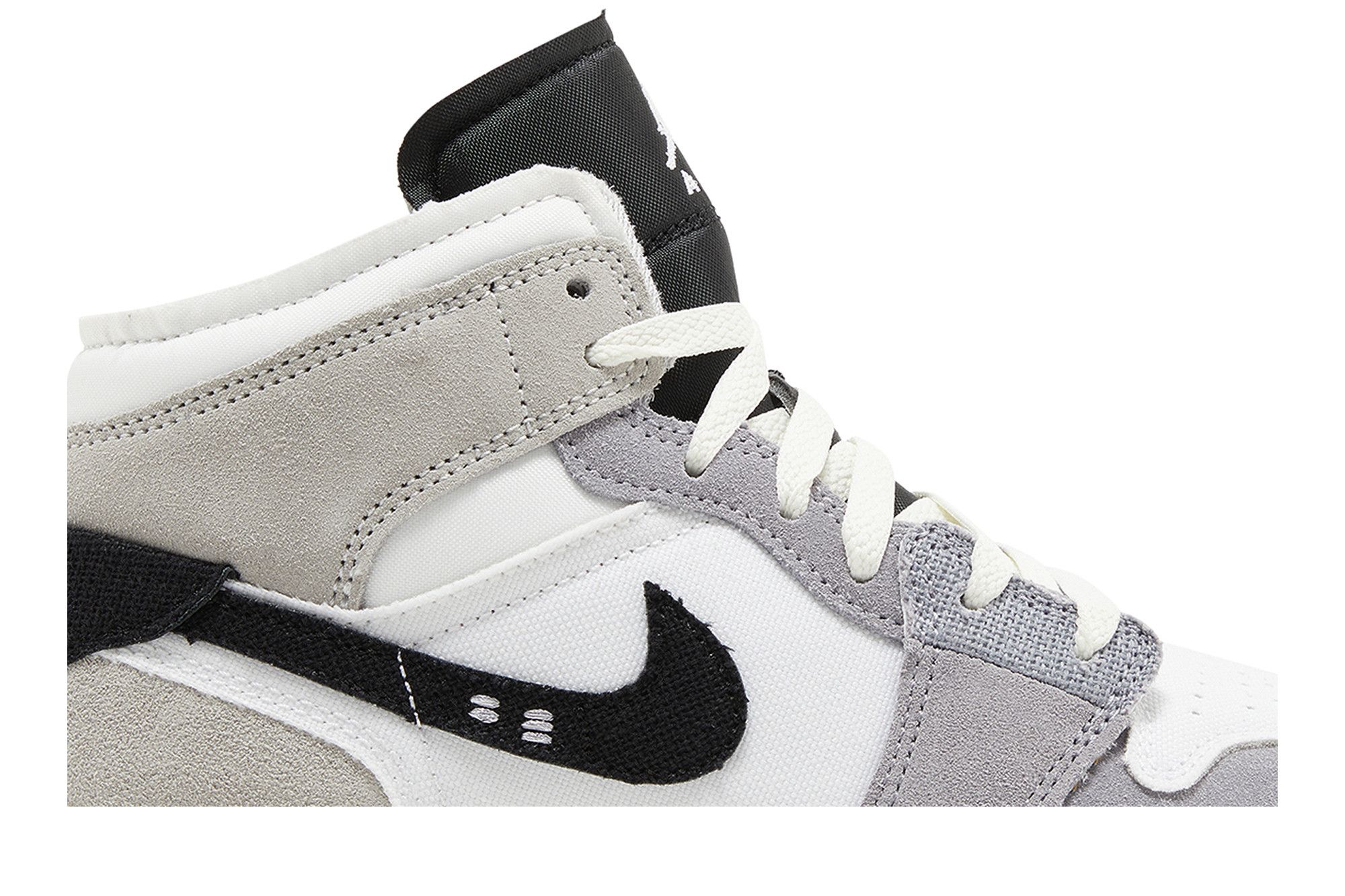 Buy Air Jordan 1 Mid SE Craft GS 'Inside Out - Cement Grey