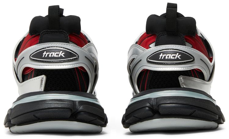 Balenciaga Track Sneaker Black Red Silver