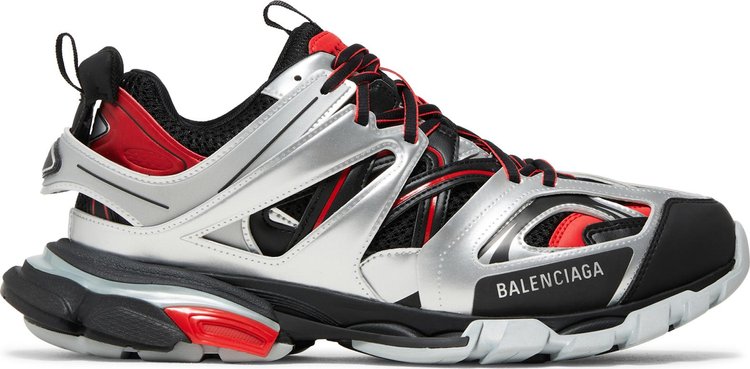Balenciaga Track.2 Trainer 'Black Red Grey' - 568614-W2GN3-1350