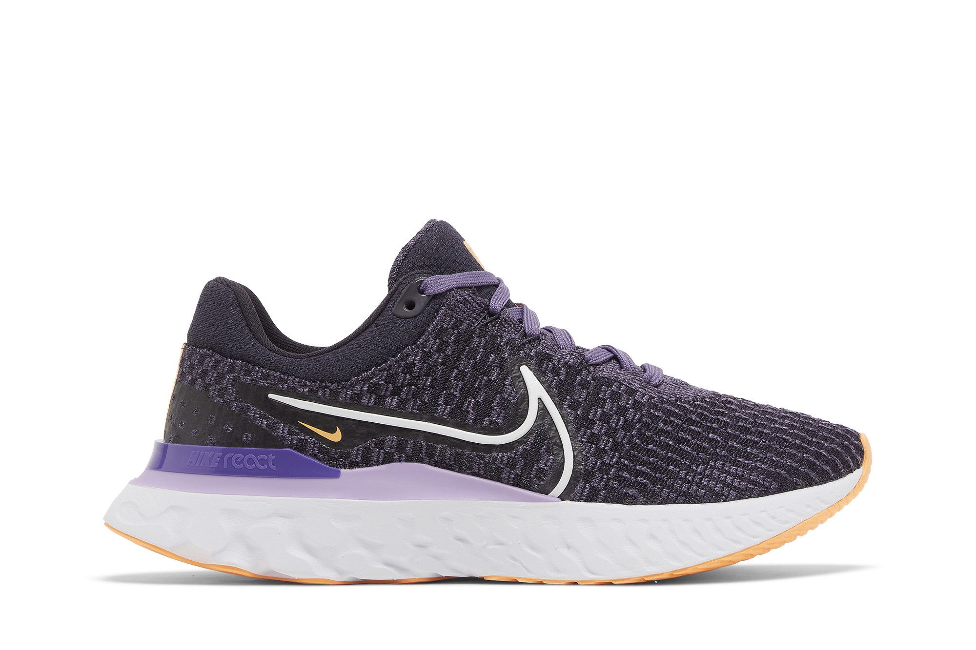 Buy Wmns React Infinity Run Flyknit 3 Cave Purple Orange DD3024 502 GOAT