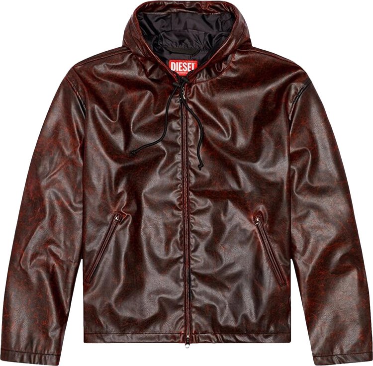 Diesel J Ram Jacket Red