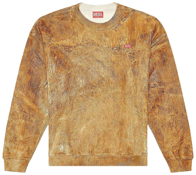 Diesel S Nyce Sweatshirt Leaf Green