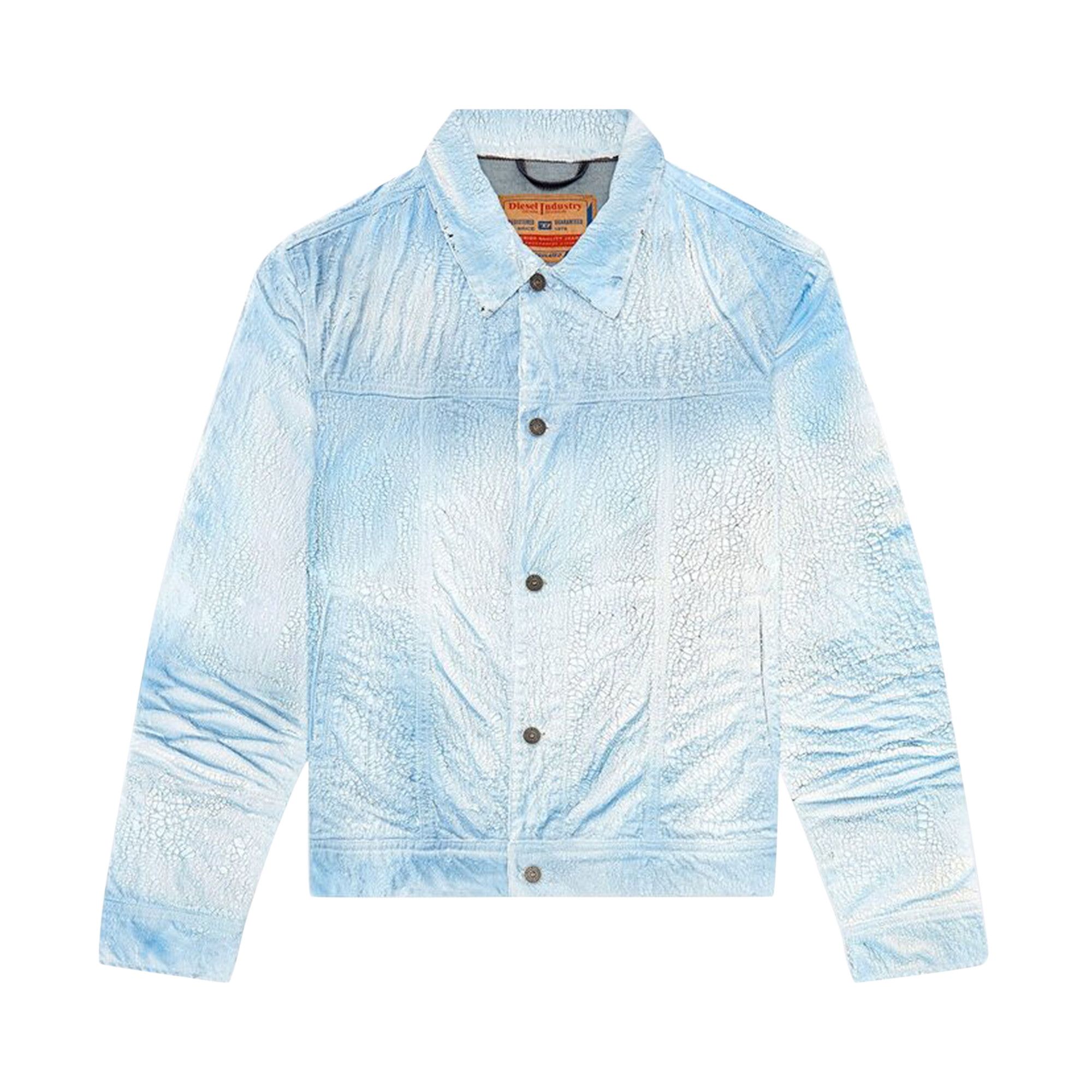 DIESELディーゼル/D-ROCK/カバーオール/A04074/ライトブルーS Buy Diesel D-Bar-Fsd Jacket 'Denim' - A12433 0NLAW 01 | GOAT