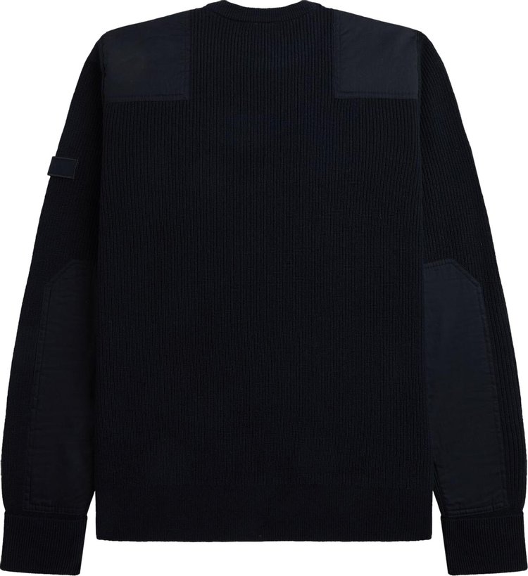 Fred Perry x Raf Simons Military Jumper Black