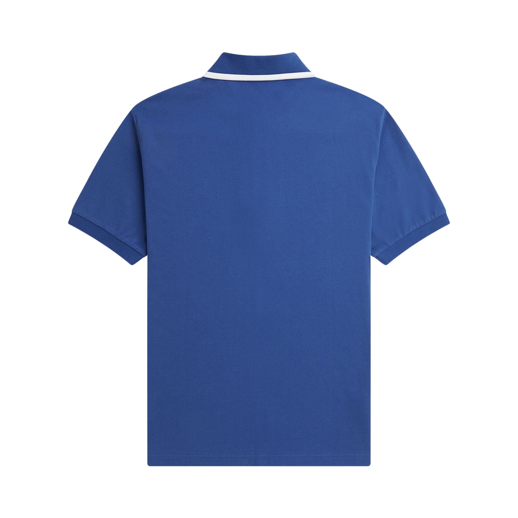 Buy Fred Perry x Raf Simons Half Zip Polo Shirt 'Royal Blue