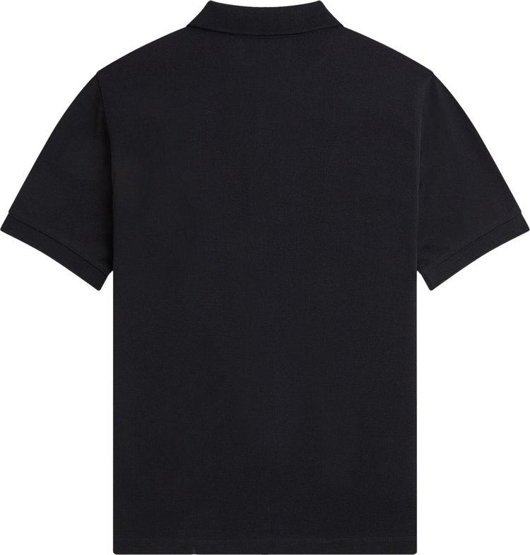 Fred Perry x Raf Simons Enamel Pin Polo Shirt Black