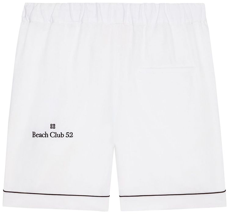 Givenchy Beach Casual Shorts Optic White