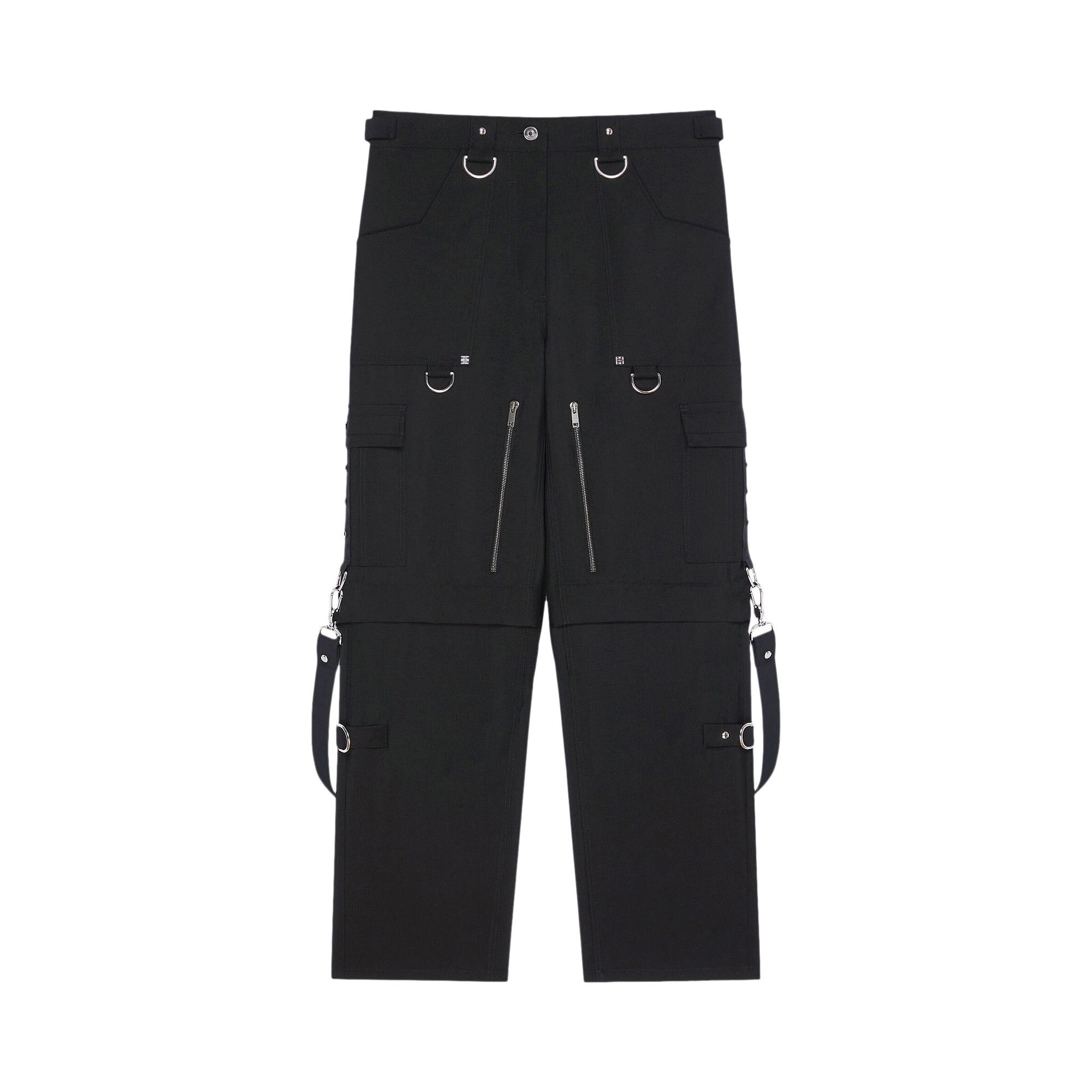 パンツ GIVENCHY Woman Pants Black BW511N14LD 001 Givenchy Slim-Fit Jogger Pants in Jersey with Bands | Saks