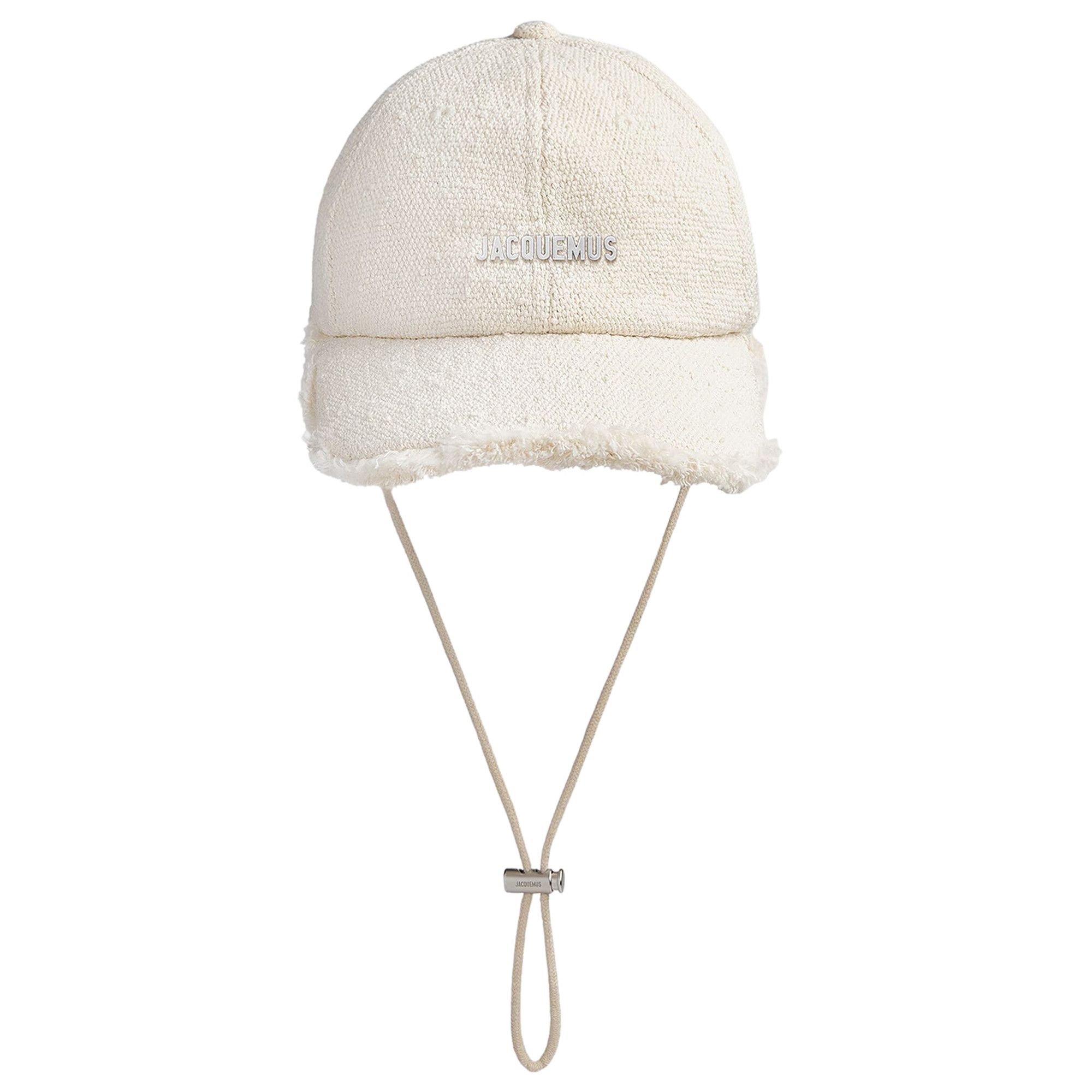 JACQUEMUS LA CASQUETTE AHAUT ホワイト58 La Casquette Artichaut baseball cap in white - Jacquemus