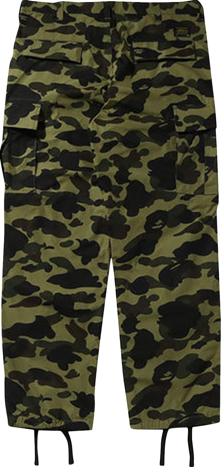 BAPE 1st Camo Cargo Pants Green