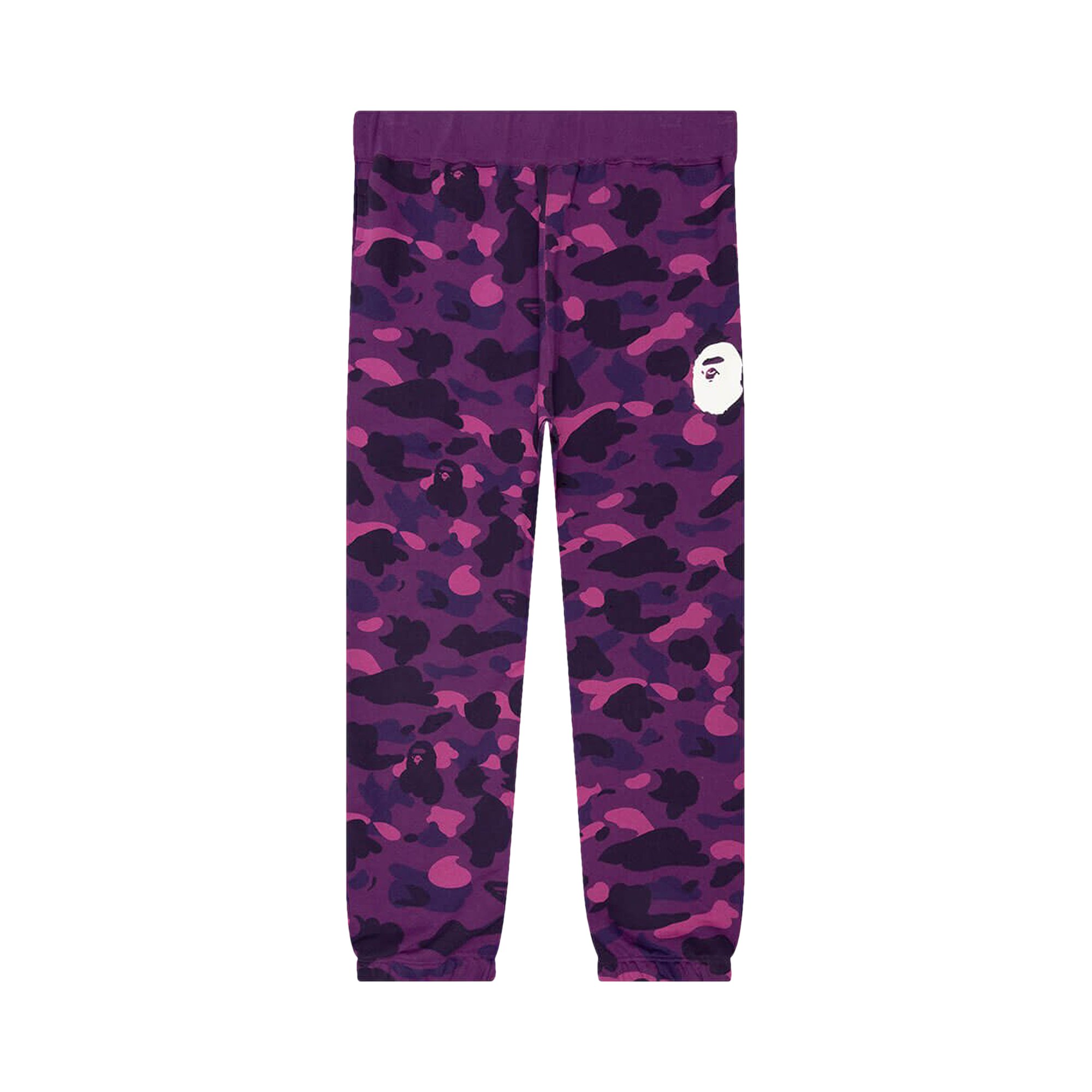 BAPE Color Camo Wide Fit Sweat Pants 'Purple'