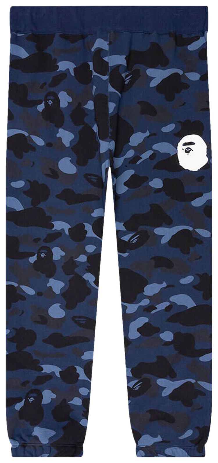 BAPE Color Camo Wide Fit Sweat Pants Navy