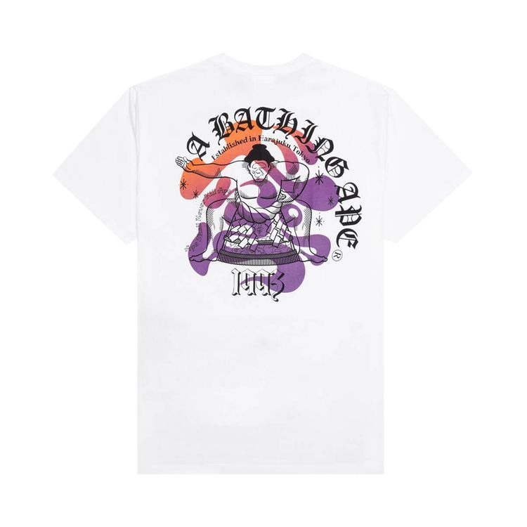 BAPE Japan Culture Sumo Tee White