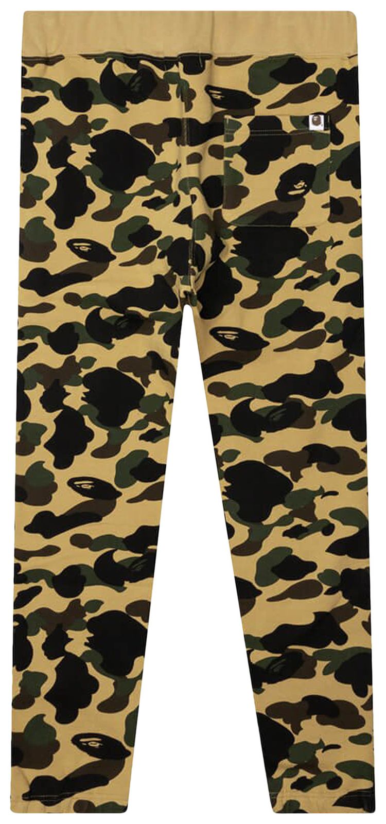 BAPE 1st Camo Wide Fit Sweatpants Yellow