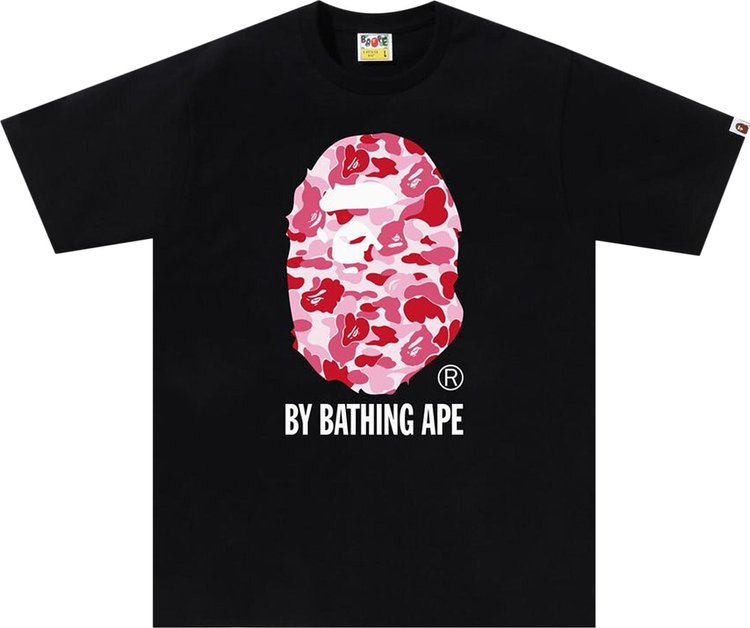 Buy BAPE ABC Camo By Bathing Ape Tee 'Black/Pink' - 1J80 110 010 BLACK ...