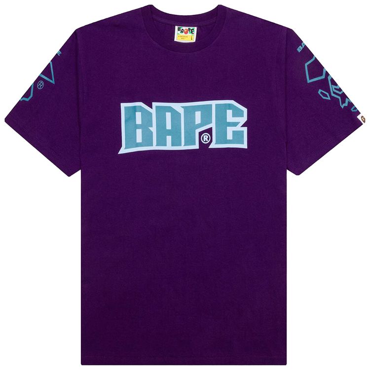 BAPE Football Tee Purple