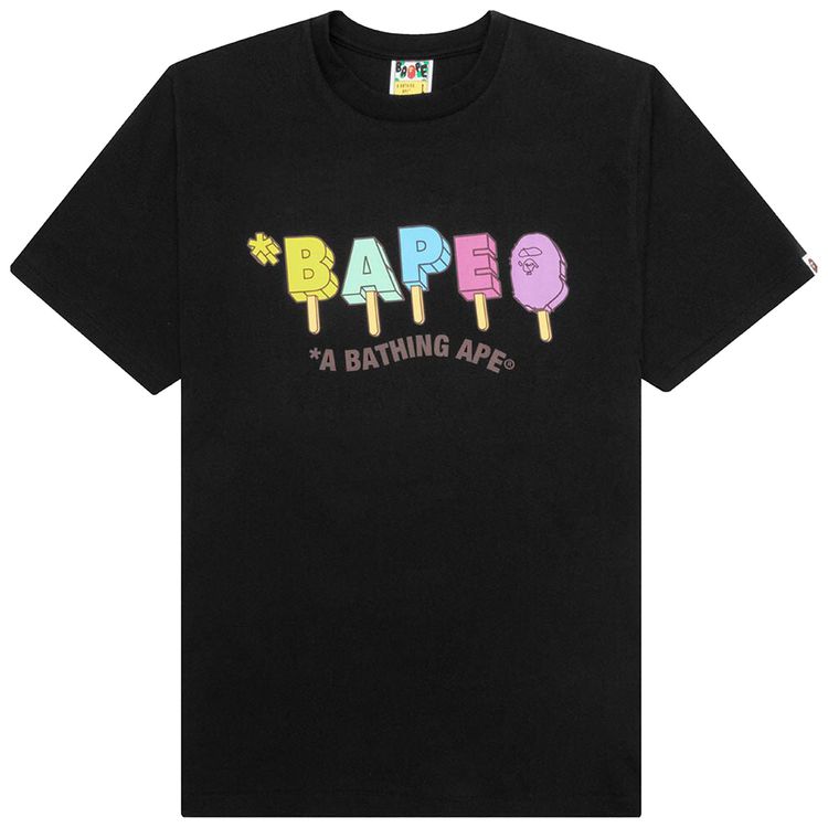 BAPE Popsicle Tee Black
