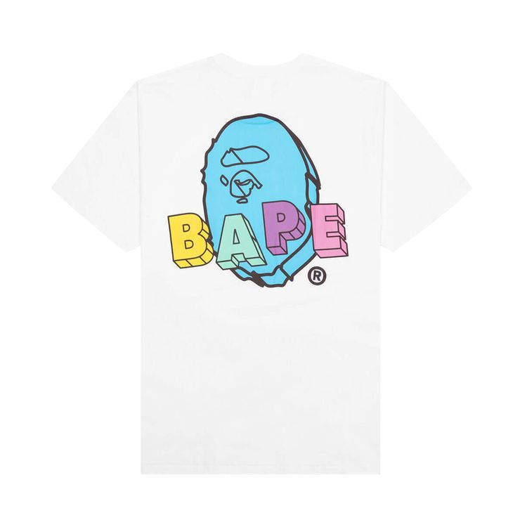 BAPE Popsicle Tee White