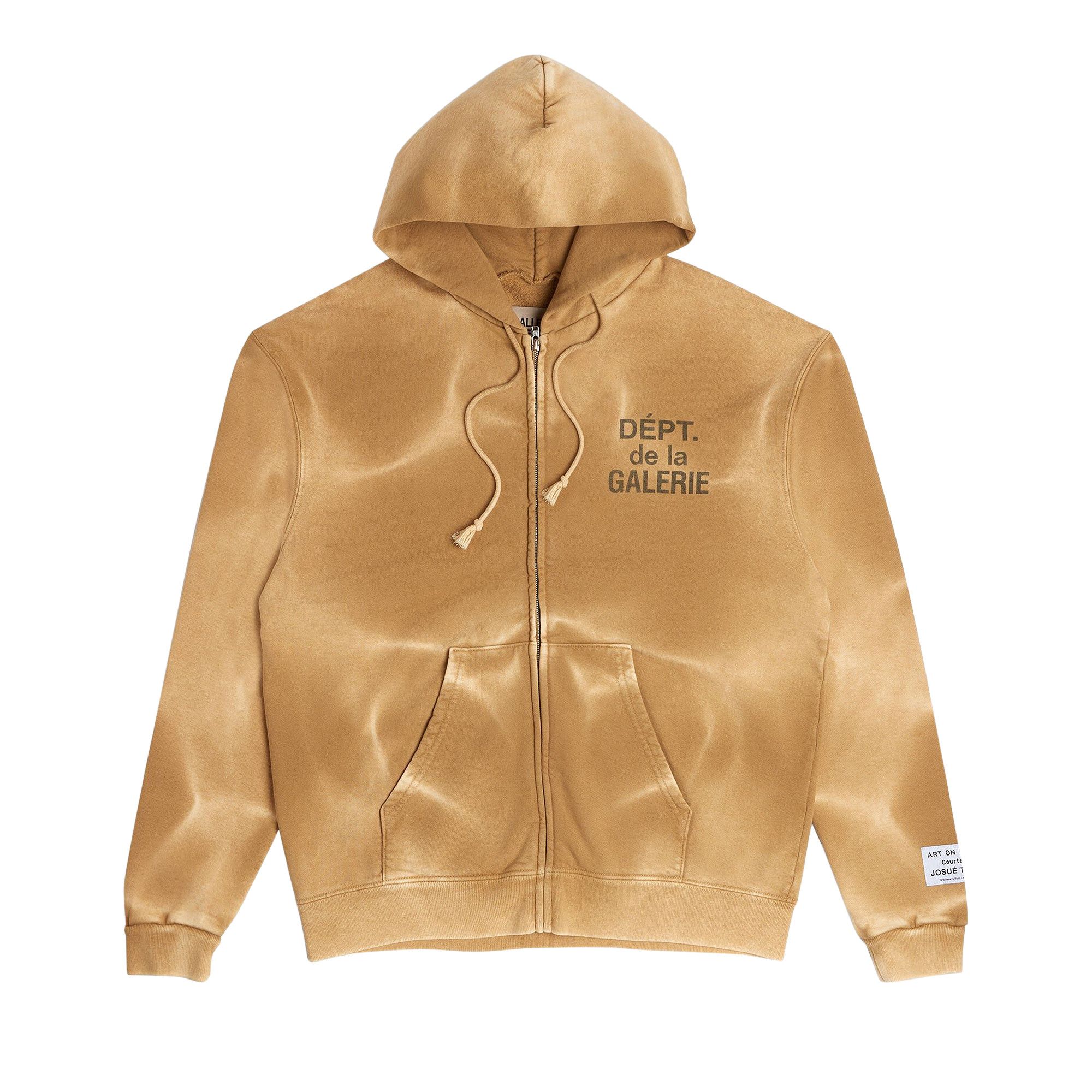 Buy Gallery Dept. French Zip Hoodie 'Tan' - FZH 2059 TAN | GOAT