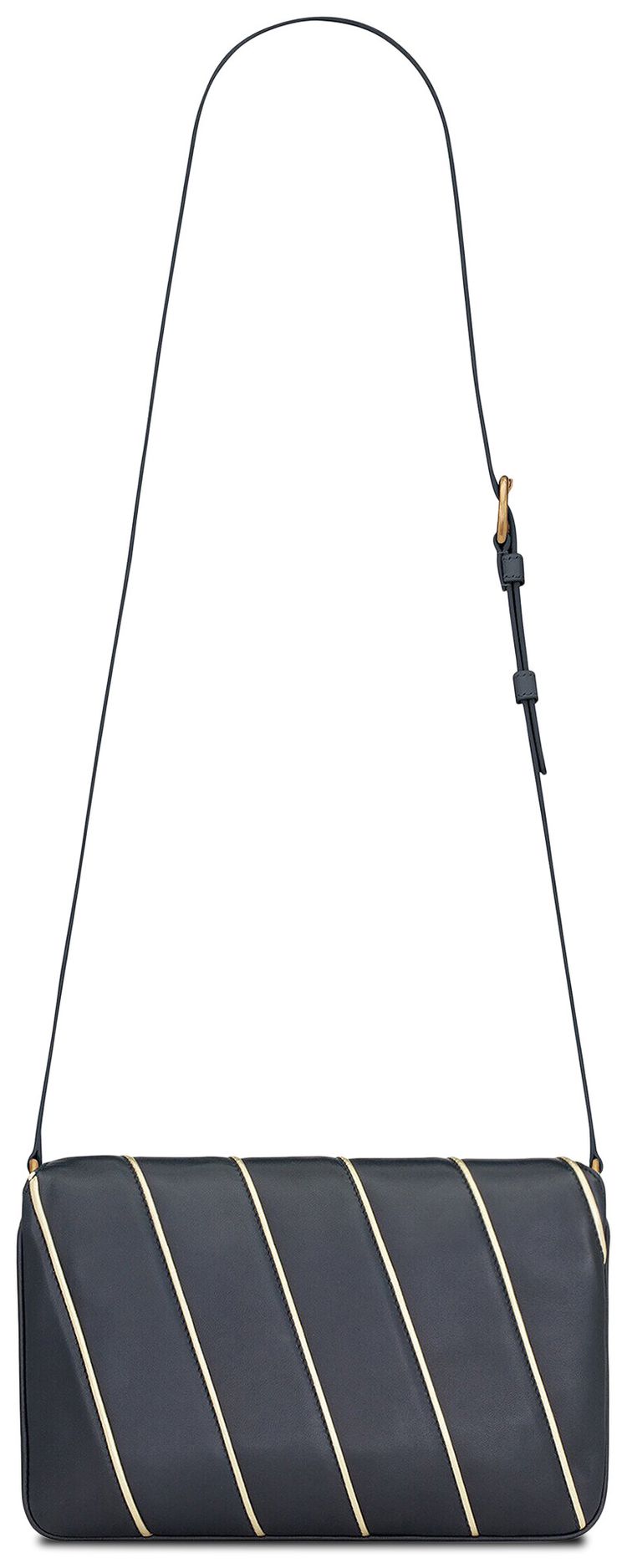 Saint Laurent Le Maillon Satchel Deep Marine