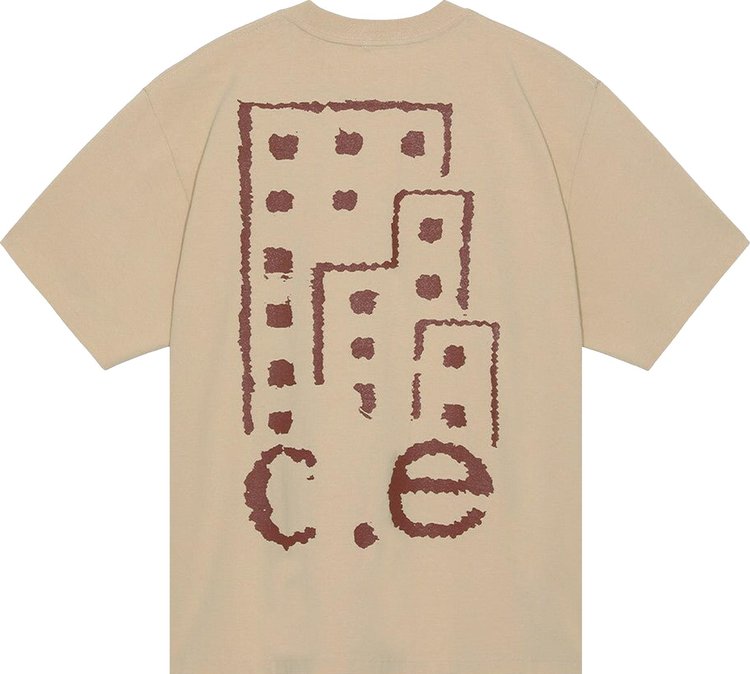 Cav Empt Fraudulence Tee Beige