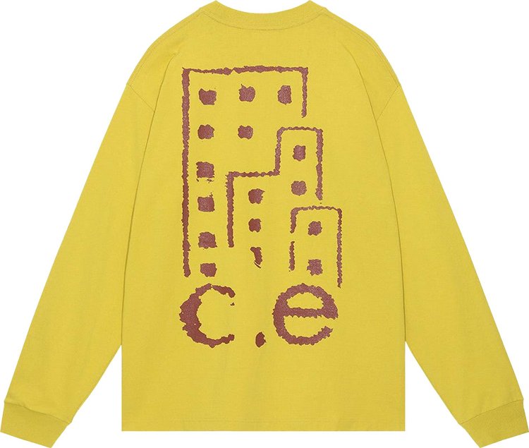 Cav Empt Non Referential Long Sleeve Tee Yellow