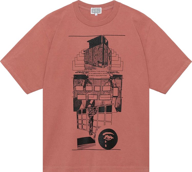 Cav Empt Overdye MD Products Tee 'Red'