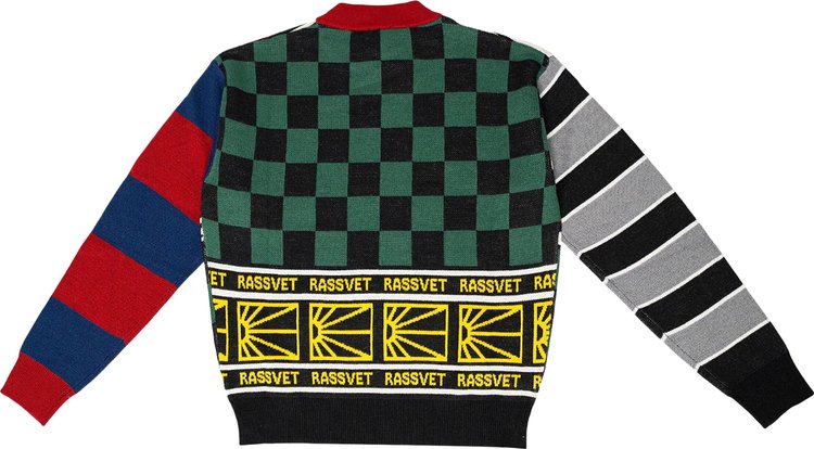 Rassvet Multi Panel Crewneck Jumper Multicolor