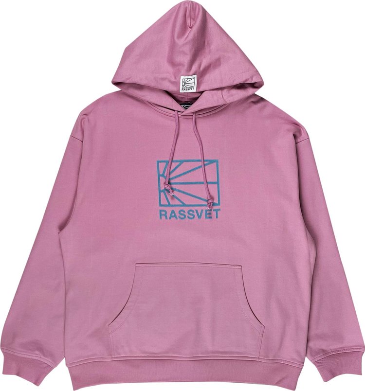 Rassvet Logo Hoodie 'Pink'