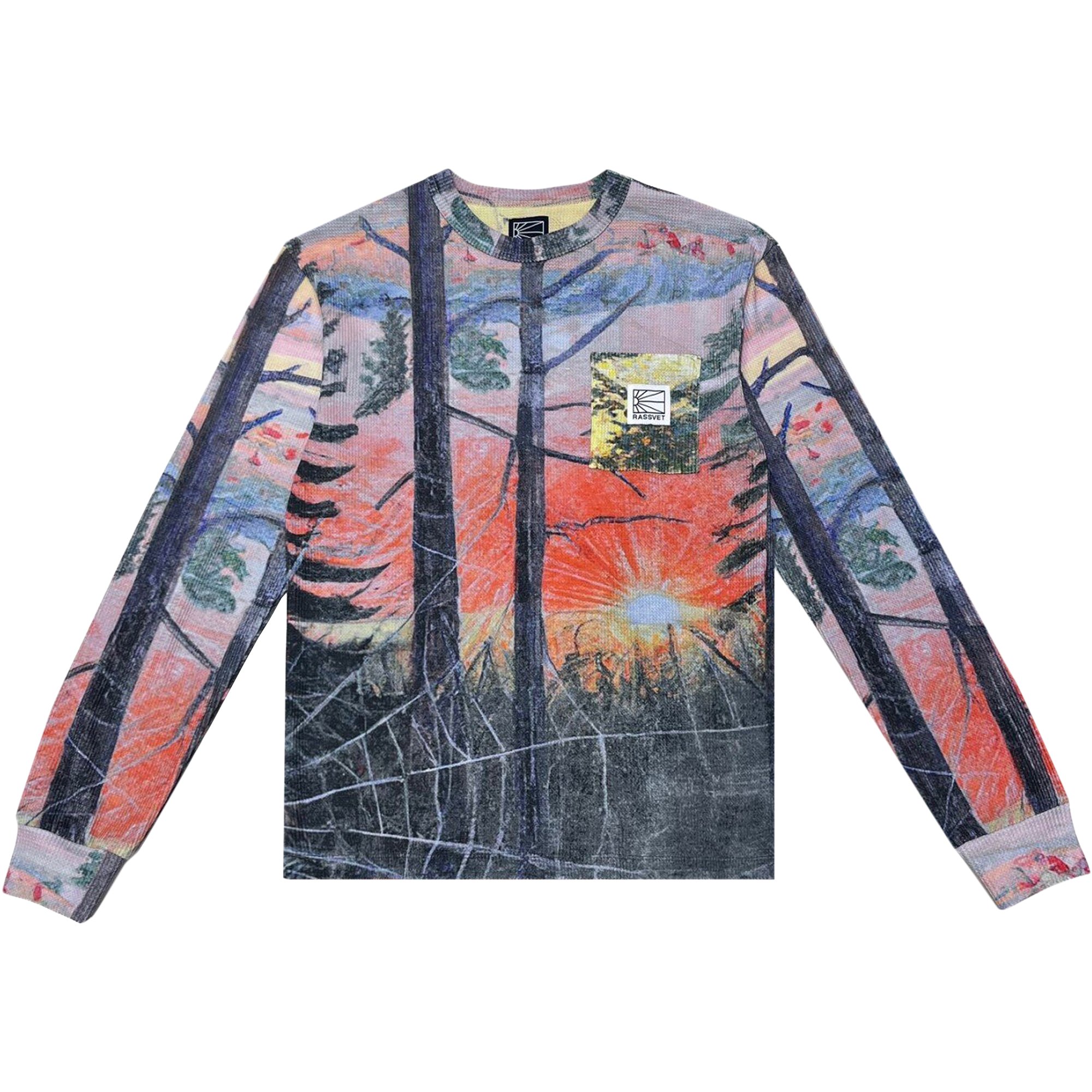 Rassvet All Over Print Long-Sleeve Tee 'Multicolor'