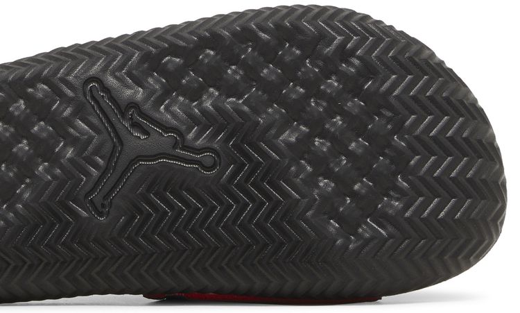 Air Jordan Play Slide GS Black University Red