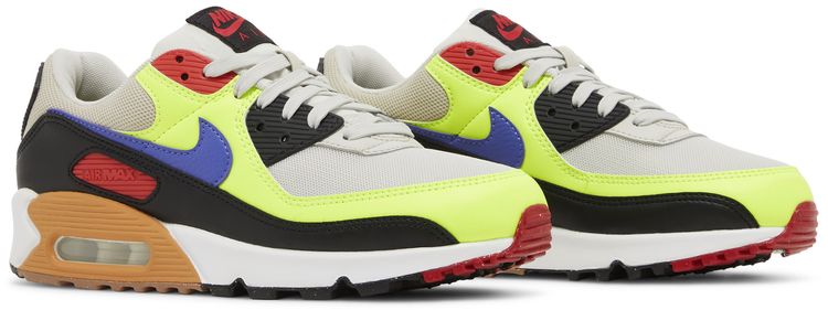 Nike Wmns Air Max 90 Volt Light Bone Ultramarine