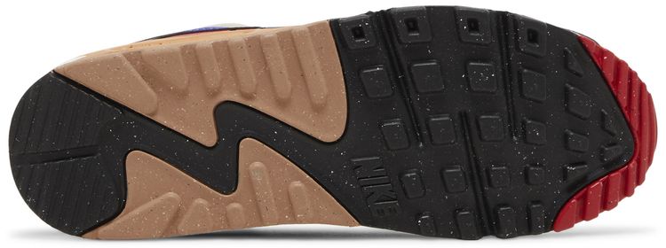 Nike Wmns Air Max 90 Volt Light Bone Ultramarine