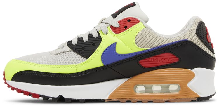 Nike Wmns Air Max 90 Volt Light Bone Ultramarine
